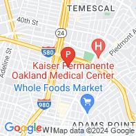 View Map of 3317 Elm Street,Oakland,CA,94608